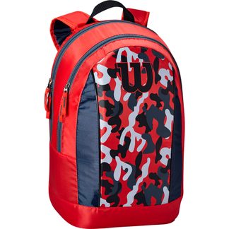 Wilson - Junior Padel Backpack Kids red gray black