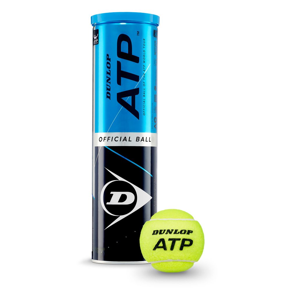 ATP Official Tennisbälle 4er gelb