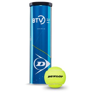 Dunlop - DTB BTV 1.0 Tennisbälle 4er gelb