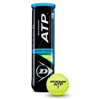 Dunlop - ATP Championship Tennis Balls Set of 4 yellow