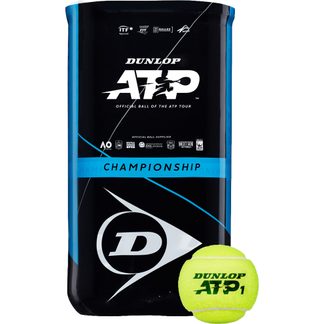 Dunlop - ATP Championship Tennis Balls 2x4 yellow