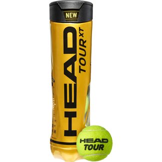 Head - Tour XT Tennisbälle 4er gelb