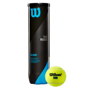 Wilson - Tour Premier All Court Tennisbäller 4er