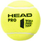 Padel Pro Balls Set of 3 yellow