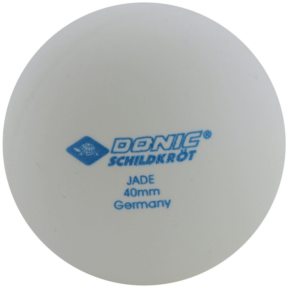 Jade Tischtennisbälle 6er weiß