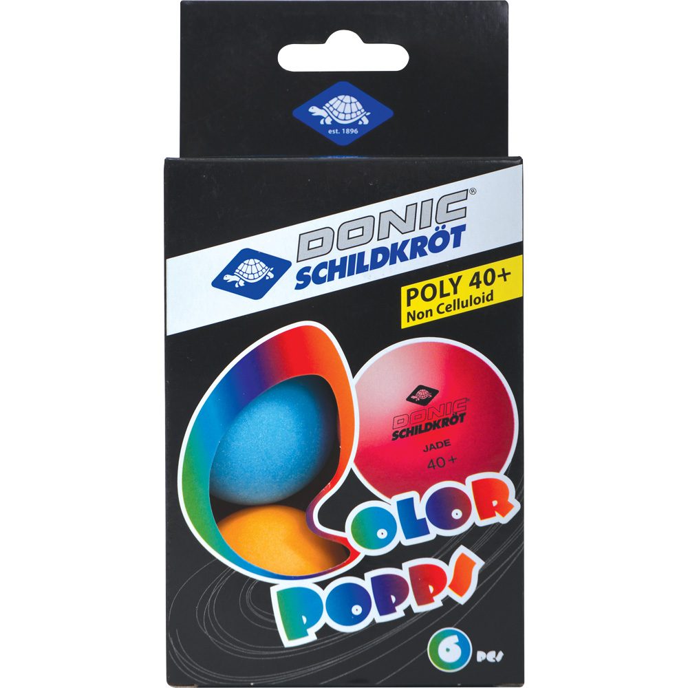 Color Popps Tischtennisbälle 6er