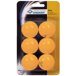 Jade Tischtennisbälle 6er orange