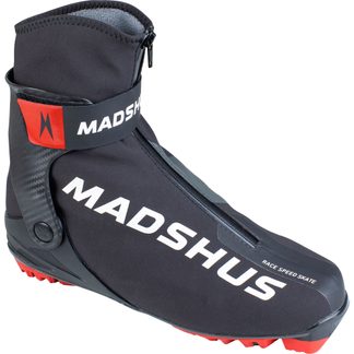 Madshus - Race Speed Skate Cross Country Ski Boots black red white