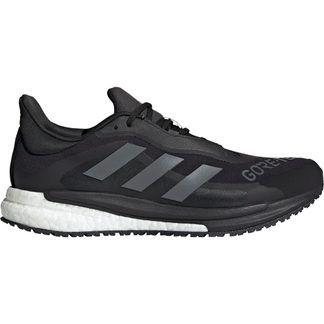 adidas - SolarGlide 4 Gore-Tex Laufschuhe Herren core black grey four footwear white
