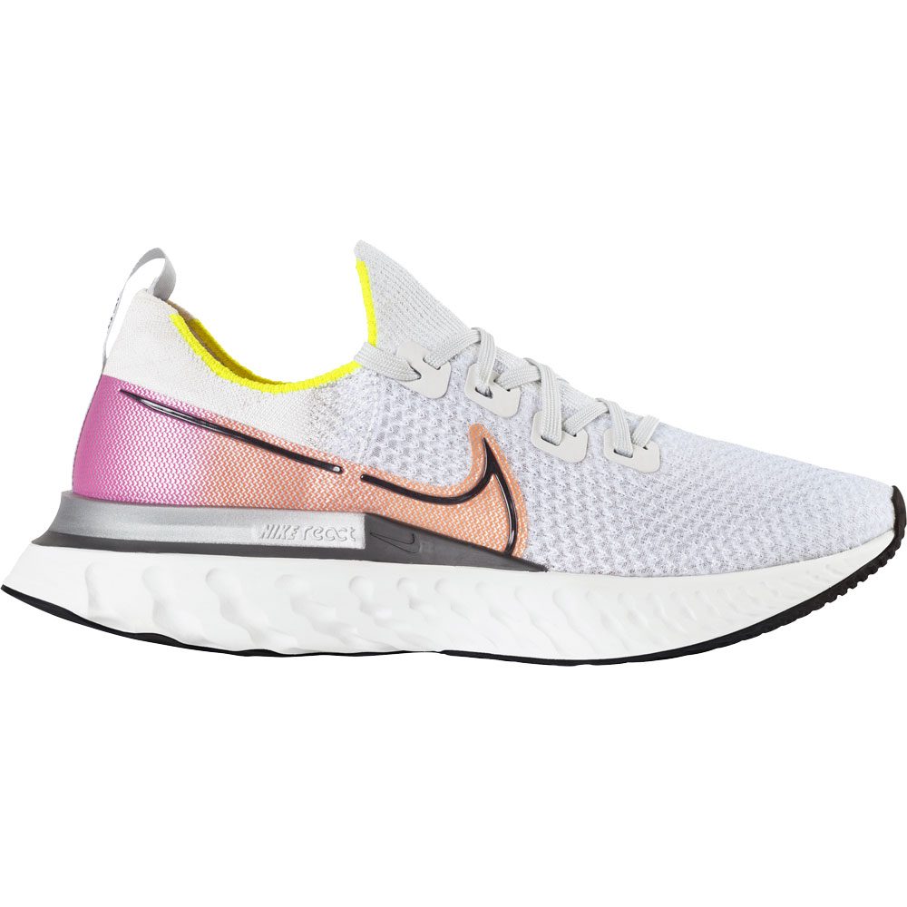 nike react infinity run flyknit pink