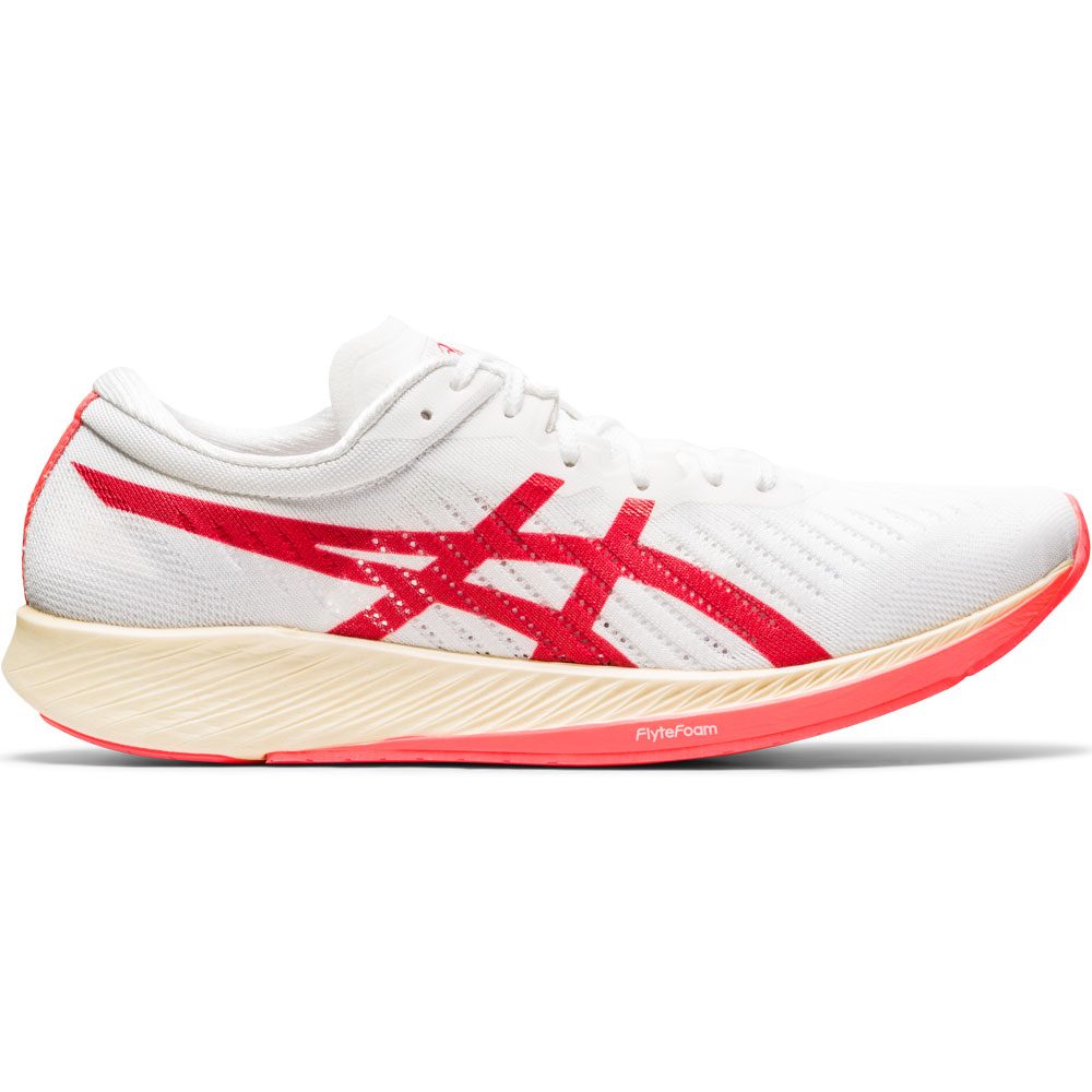 ASICS - Metaracer Running Shoes Men white sundrise red at Sport Bittl Shop