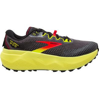 Brooks - Caldera 6 Trailrunning-Schuhe Herren black fiery red blazing yellow