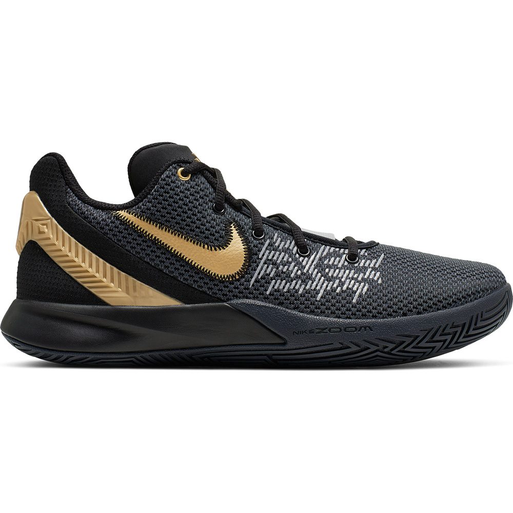 kyrie flytrap black metallic gold