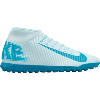 Mercurial Superfly 10 Club TF Football Shoes glacier blue