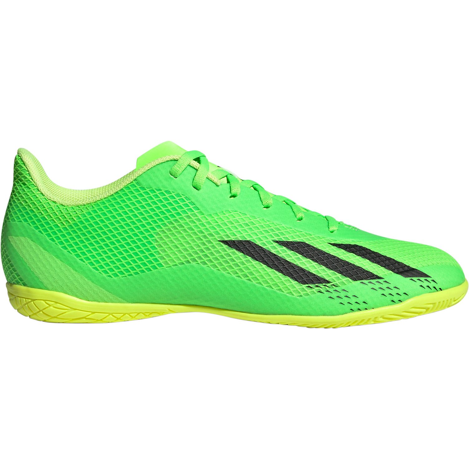 adidas X Speedportal.4 IN Football Shoes Unisex solar green at Sport Bittl Shop