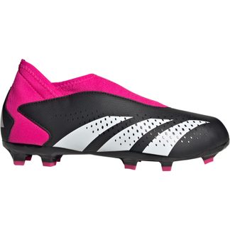 adidas - Predator Accuracy.3 Laceless FG Football Shoes Kids core black