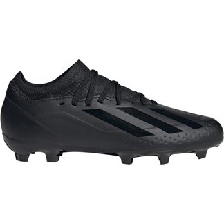 adidas - X Crazyfast.3 FG Football Shoes Kids core black