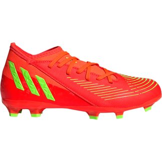 adidas - Predator Edge.3 FG Football Shoes Kids solar red