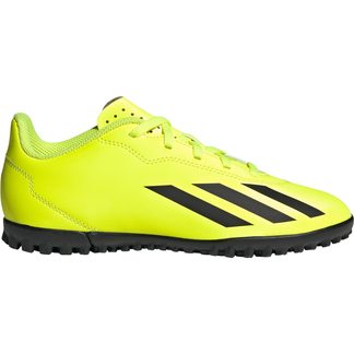 adidas - X Crazyfast Club TF Football Shoes Kids team solar yellow 2