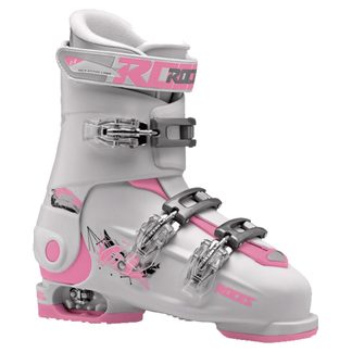 Roces - Idea Free Skischuh verstellbar L Kinder weiß pink