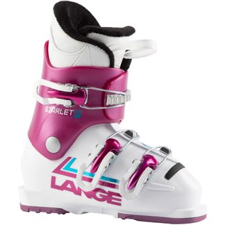 Starlet 50 Alpine Ski Boots Kids white star pink