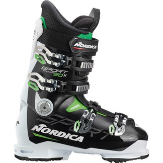 Nordica - Sportmachine 90 X Alpin Skischuhe Herren schwarz weiss grün