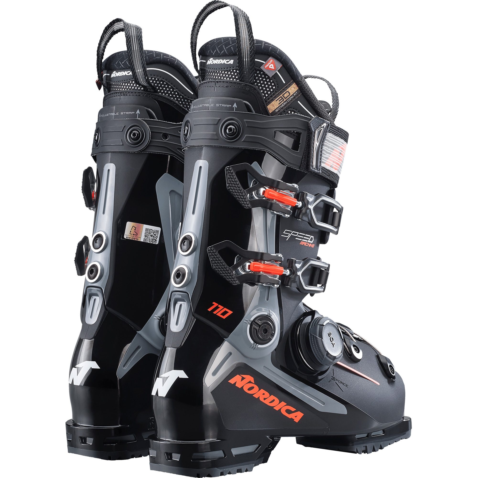 Speedmachine 3 BOA®110 Alpine Ski Boots Men black