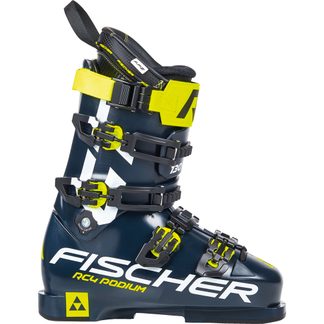 Fischer - RC4 Podium GT 130 Powered by Vacuum GripWalk Alpine Ski Boots Men blue