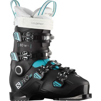 Salomon - S/PRO HV 80 W IC Alpine Ski Boots Women black scuba blue white