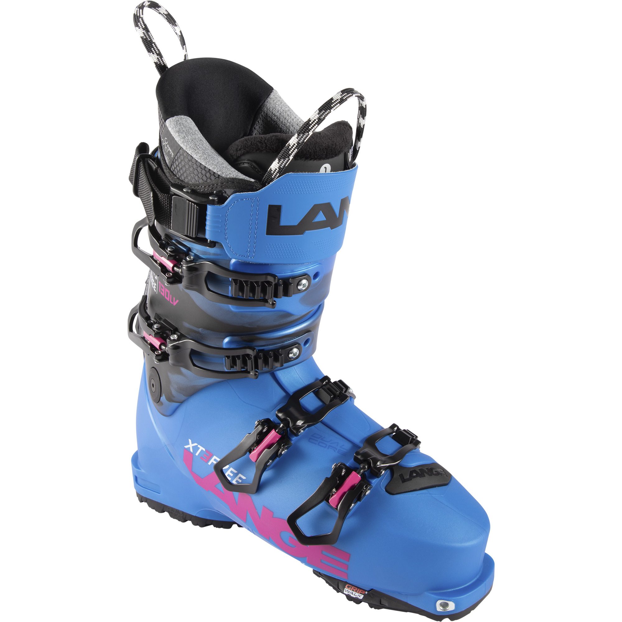 Lange XT3 FREE 130 LV GripWalk Freetouring Ski Boots Men vibrant blue at Sport Bittl Shop