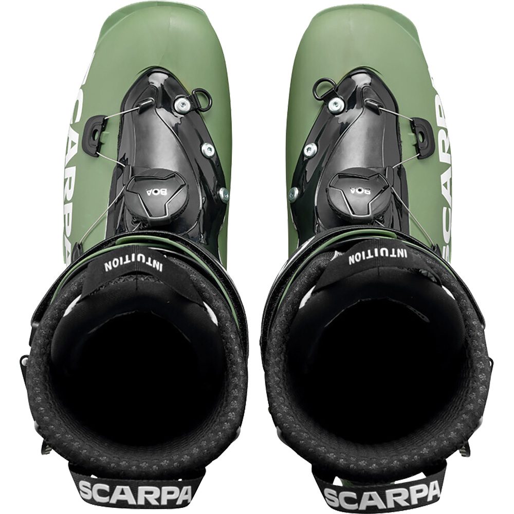Scarpa F1 SE Touring Ski Boots Men olive green at Sport Bittl Shop