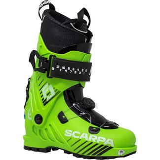 Scarpa - F1 Junior Touring Ski Boots Kids green lime