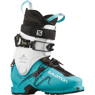 Salomon - MTN Explore Ski-Touring Boots Women white scuba blue