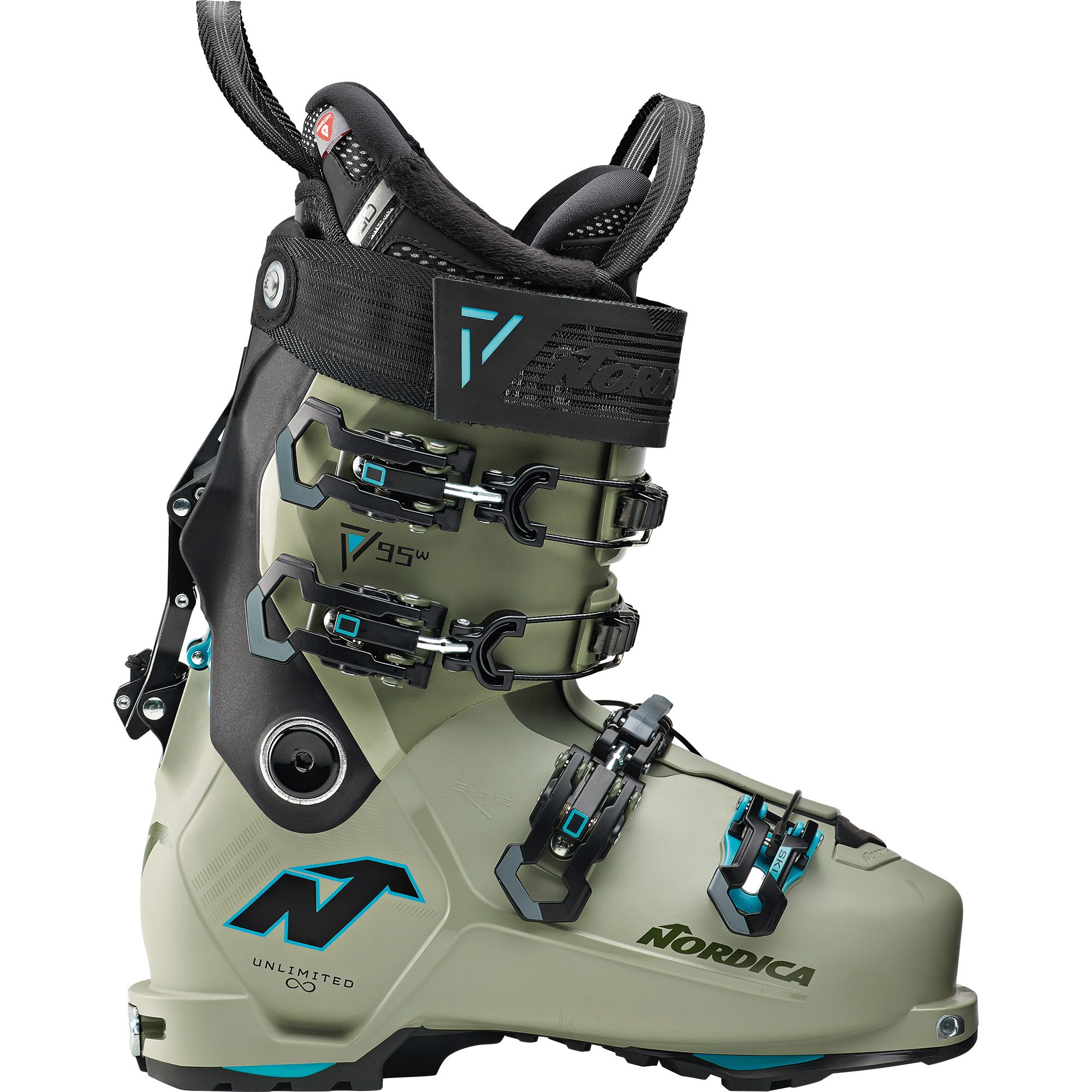 Unlimited 95 W DYN GripWalk® Freetouring Skischuhe Damen lt green