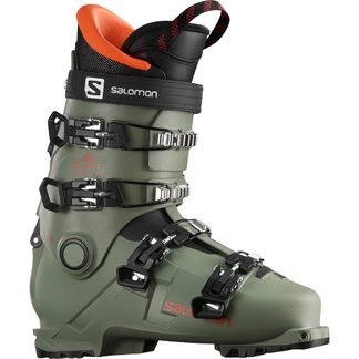 Salomon - Shift Pro 80T AT Freetouring Ski Boots Kids oil green black