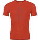 150 Cool MTN Protector T-Shirt Men cengia rossa