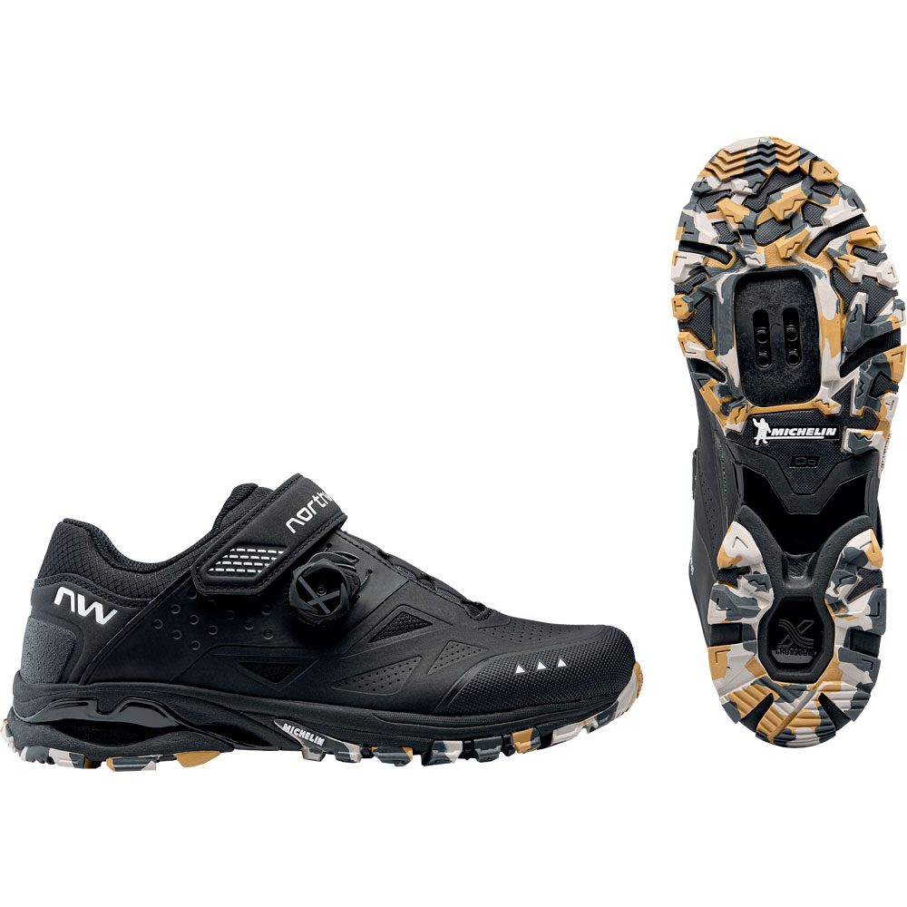 Spider Plus 3 Mountainbikeschuhe Herren black