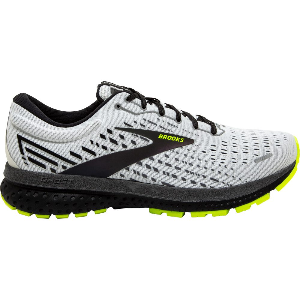 brooks black and white running shoes