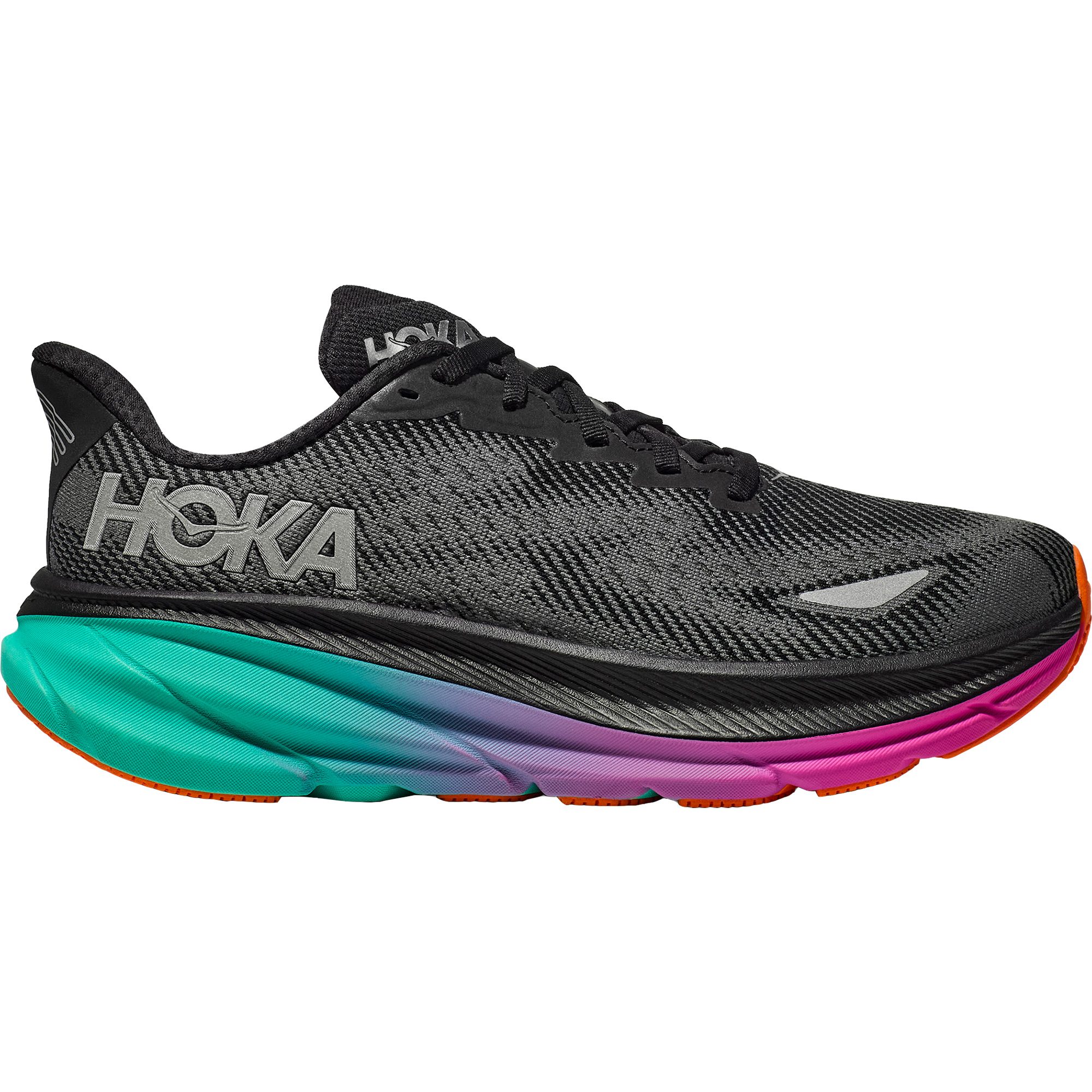HOKA Clifton 9 GORE TEX Running Shoes Women black at Sport Bittl Shop