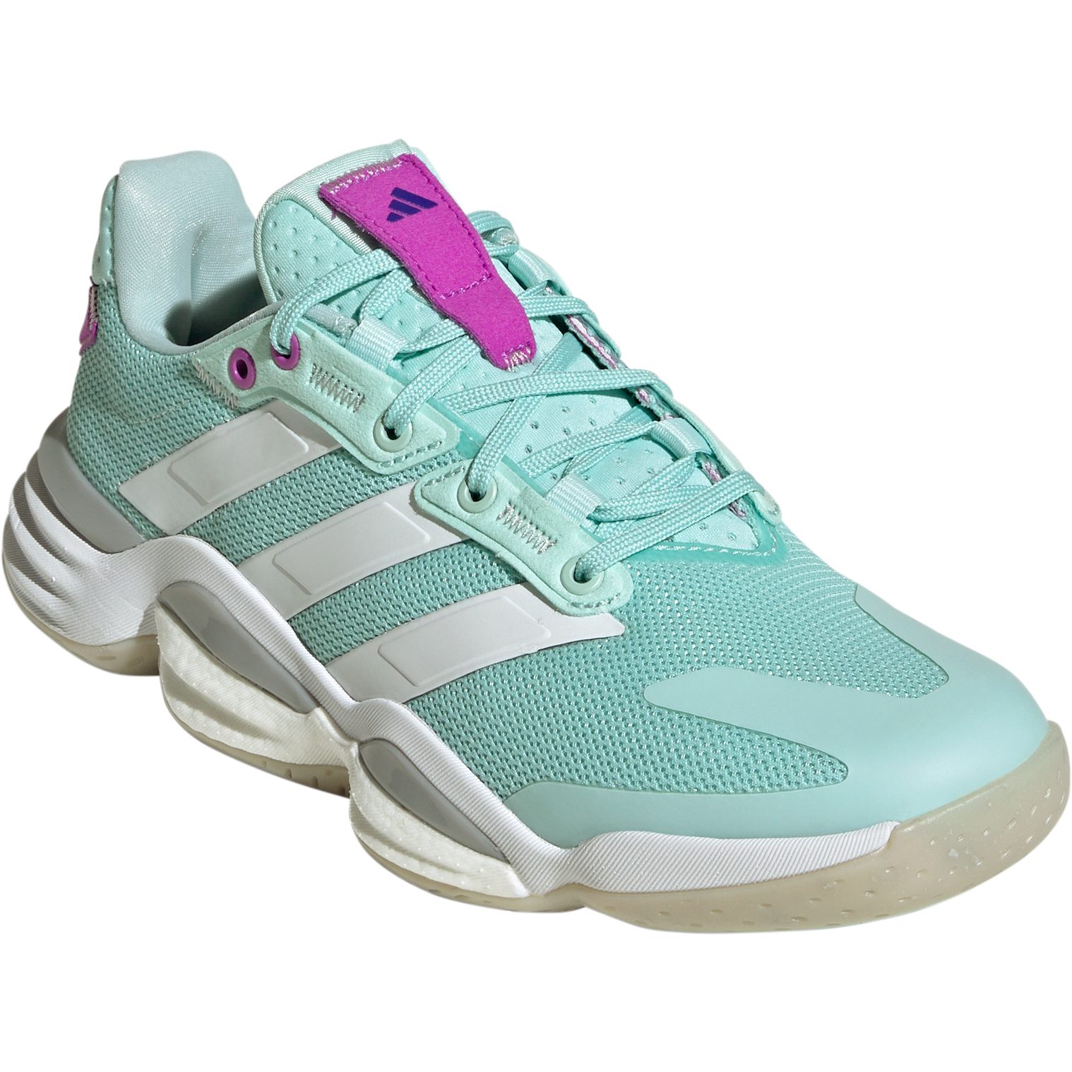 adidas Stabil 16 Indoor Shoes Women semi flash aqua at Sport Bittl Shop