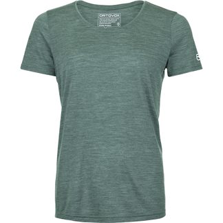 ORTOVOX - 120 Cool Tec Clean T-Shirt Damen arctic grey blend