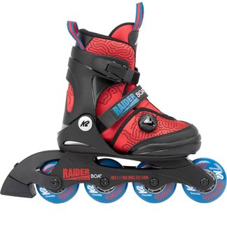 K2 - Raider BOA® Inline Skates Kids red blue