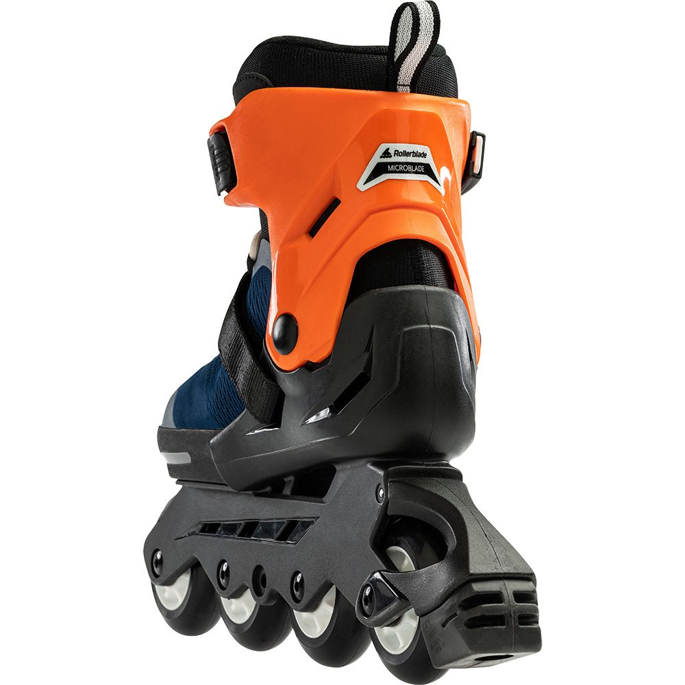 Microblade Inlineskates Kinder blue notte orange