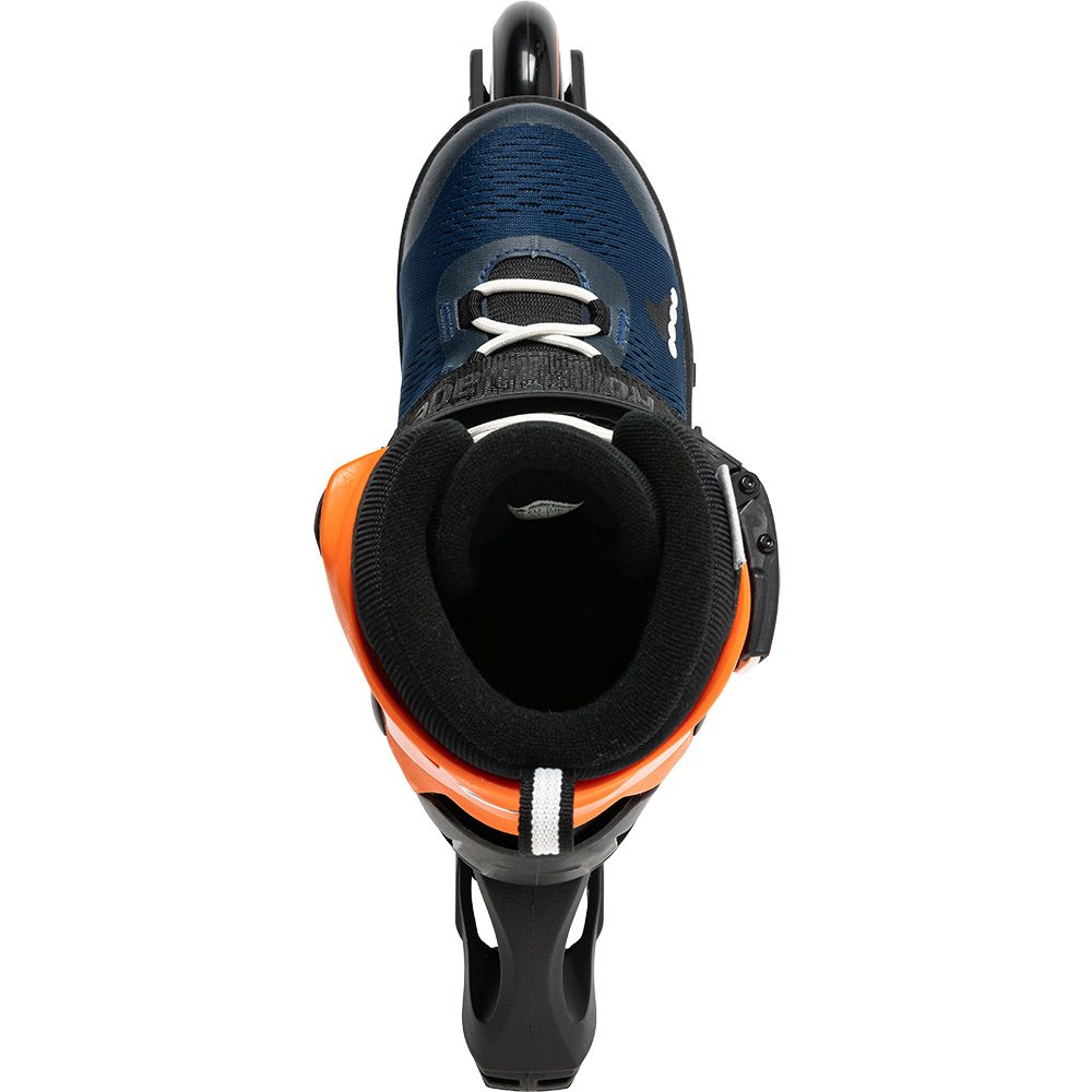 Microblade Inlineskates Kinder blue notte orange
