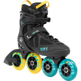 VO2 S 100 X BOA® Inline Skates Men black blue yellow