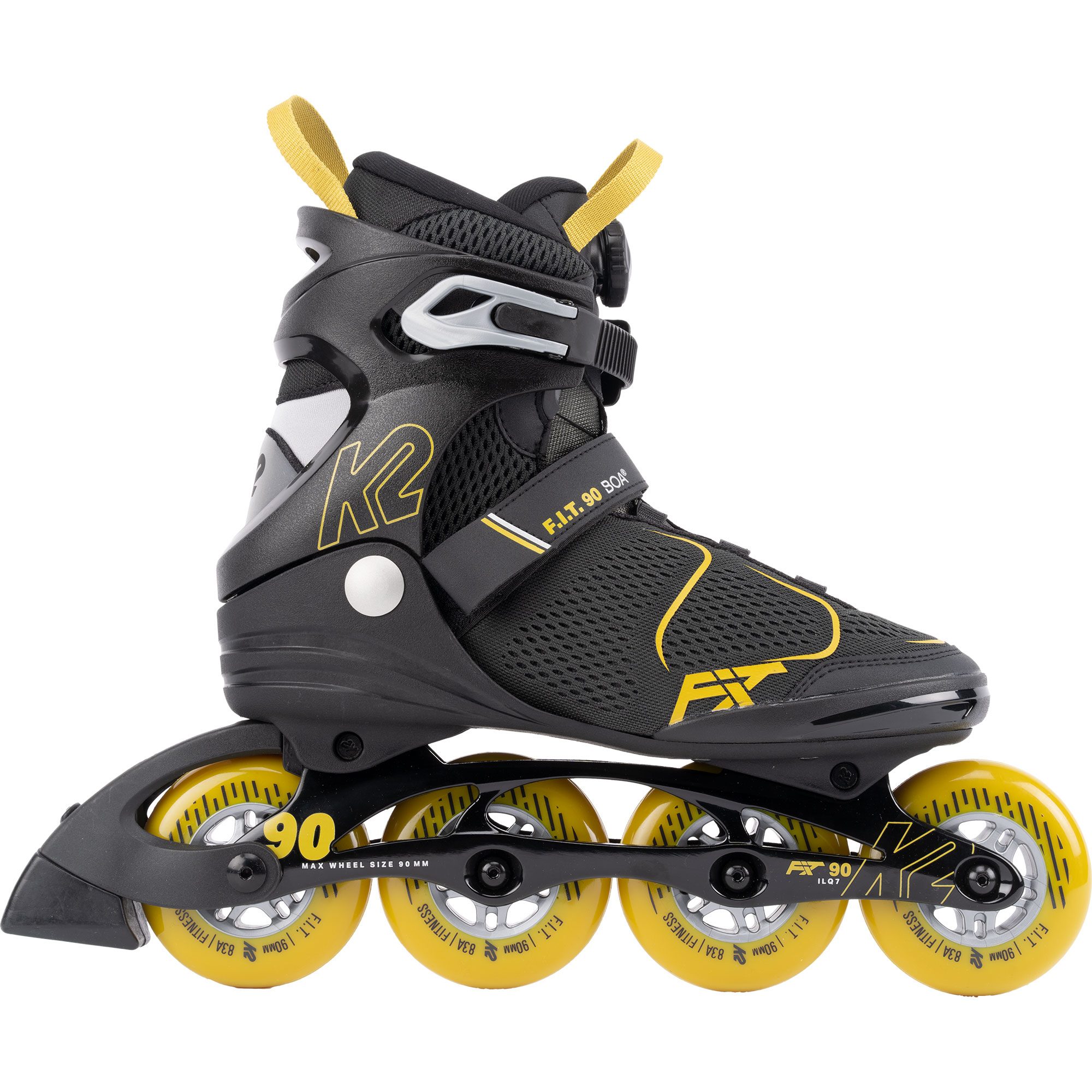 F.I.T. 90 BOA® Inlineskates Men grey