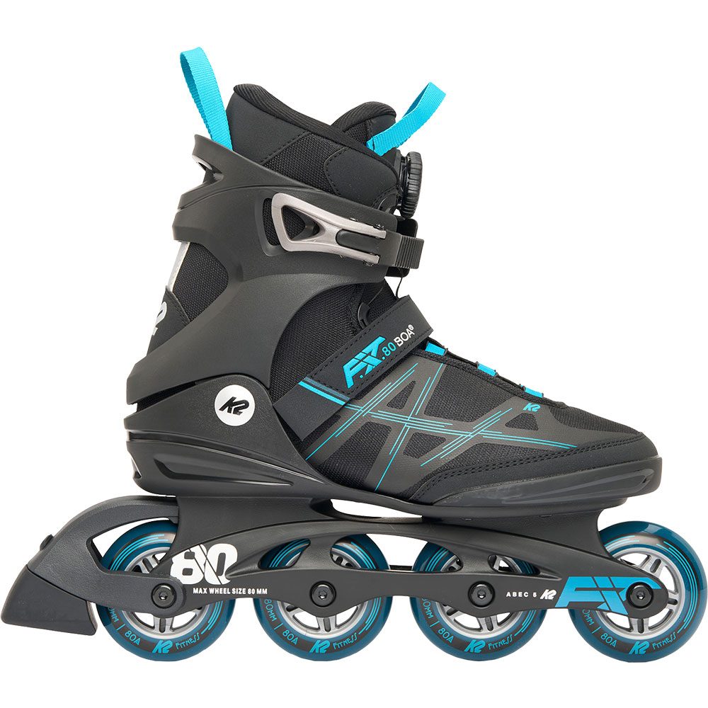 F.I.T. 80 BOA® Inlineskates Men black