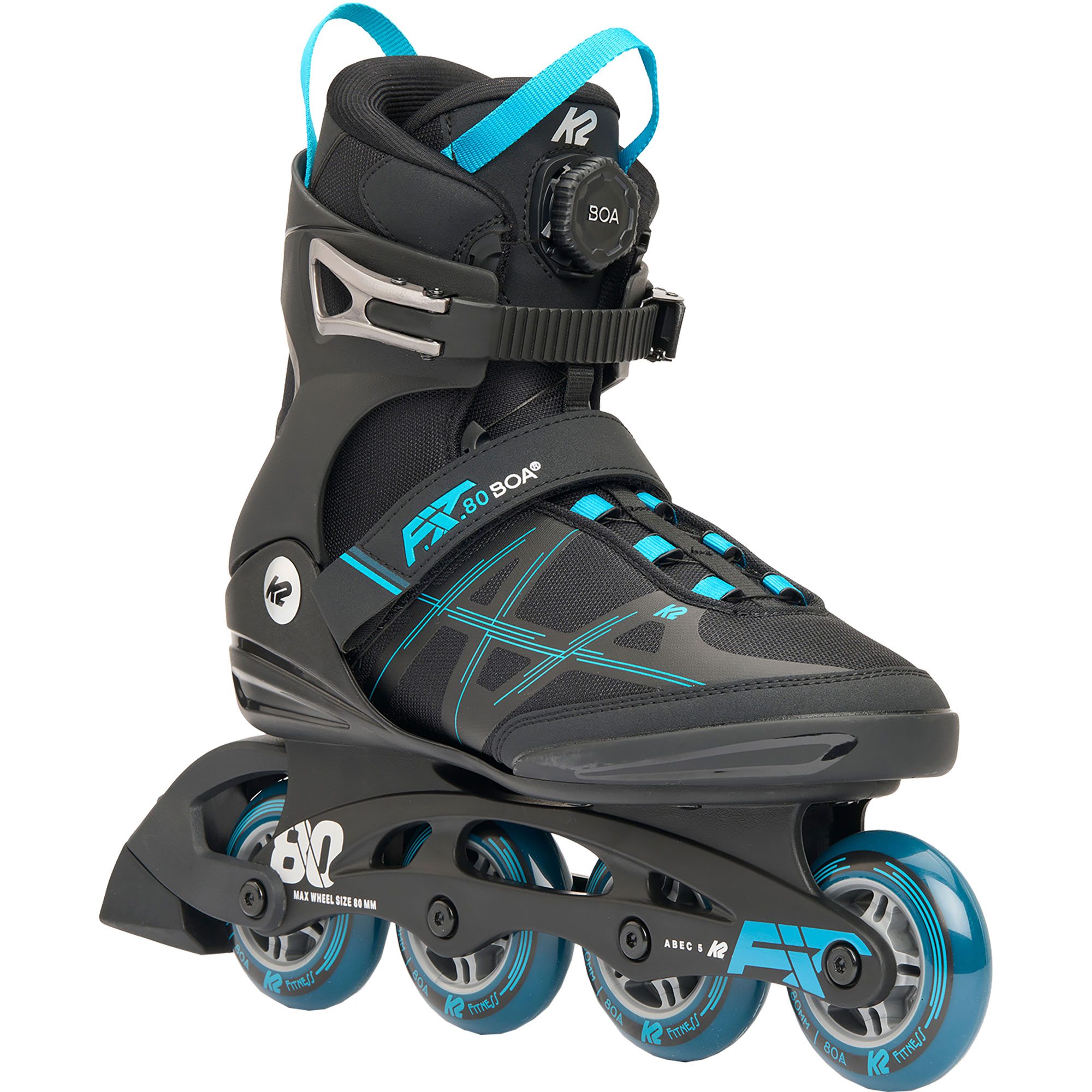 F.I.T. 80 BOA® Inlineskates Men black