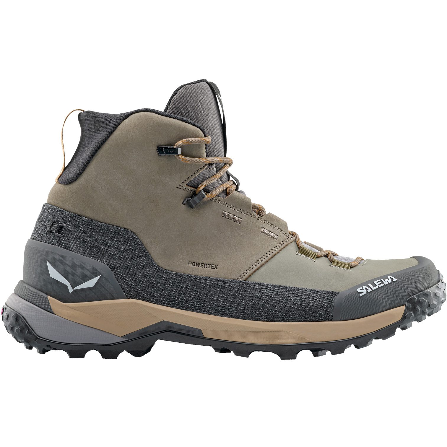 Puez Leather Mid PTX Hiking Boots Men bungee cord