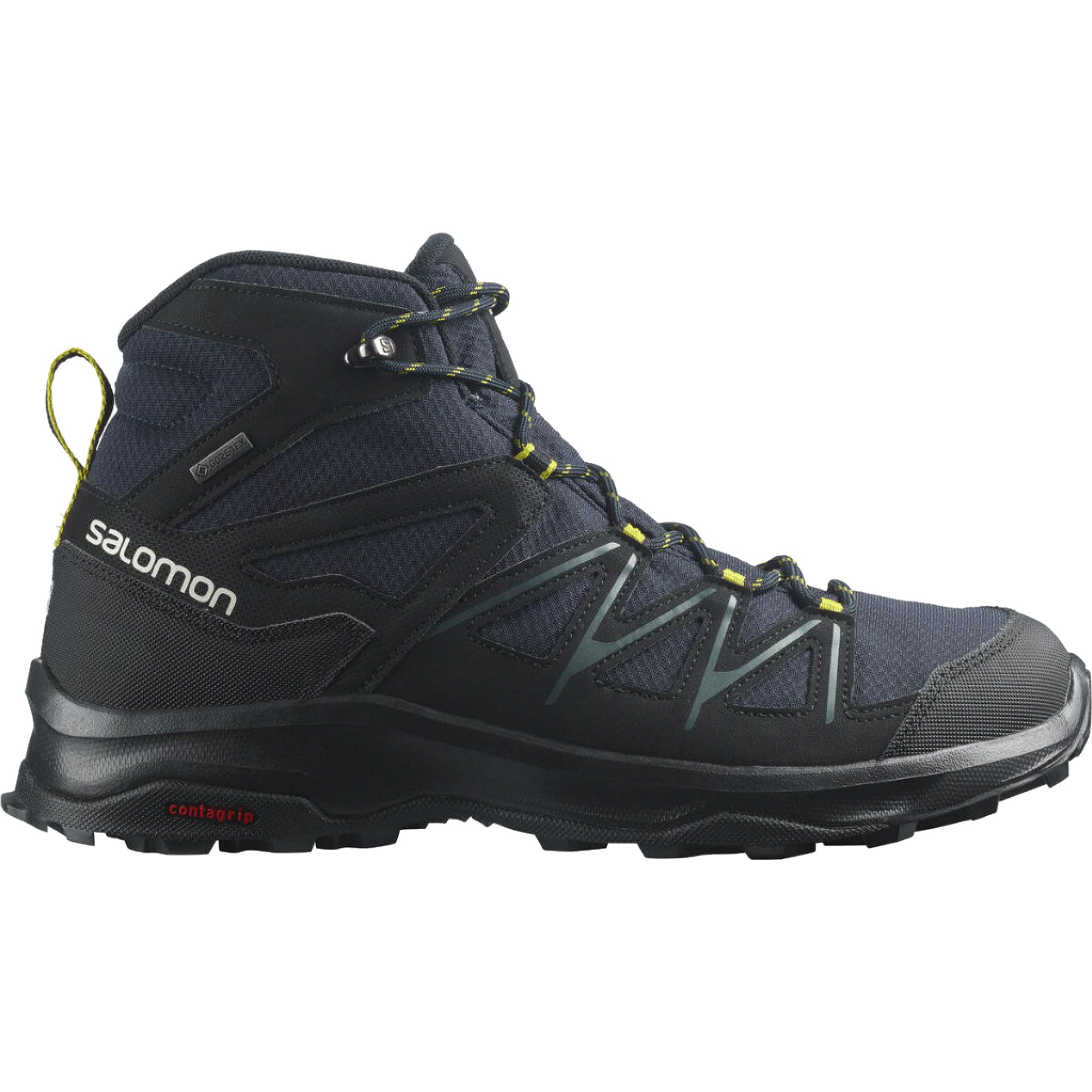 Salomon - Daintree MID GORE-TEX® Hiking Shoes Men black at Sport Bittl Shop